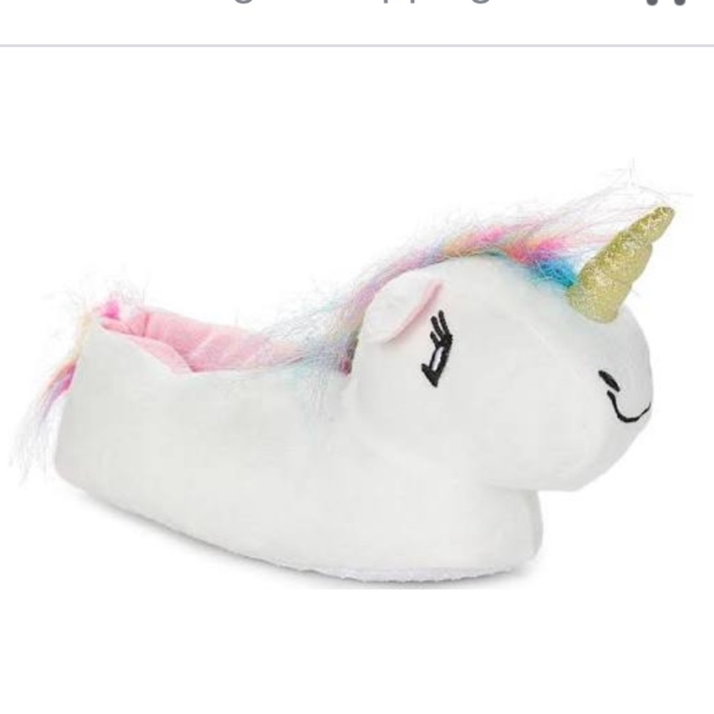 These are unicorn slippers